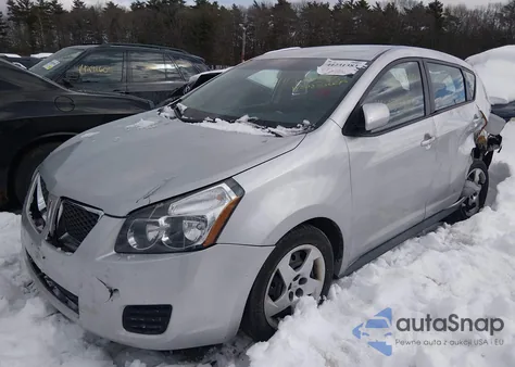 2010 Pontiac Vibe from USA, damaged, VIN 5Y2SL6E88AZ407532